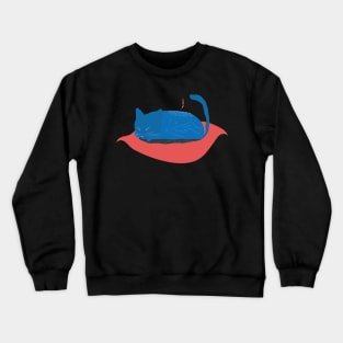 Cat pool Crewneck Sweatshirt